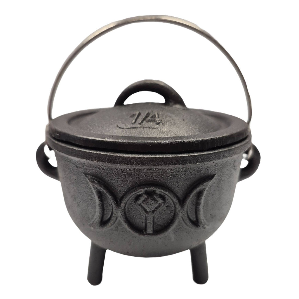 Cast Iron Cauldron Goddess 4.5"