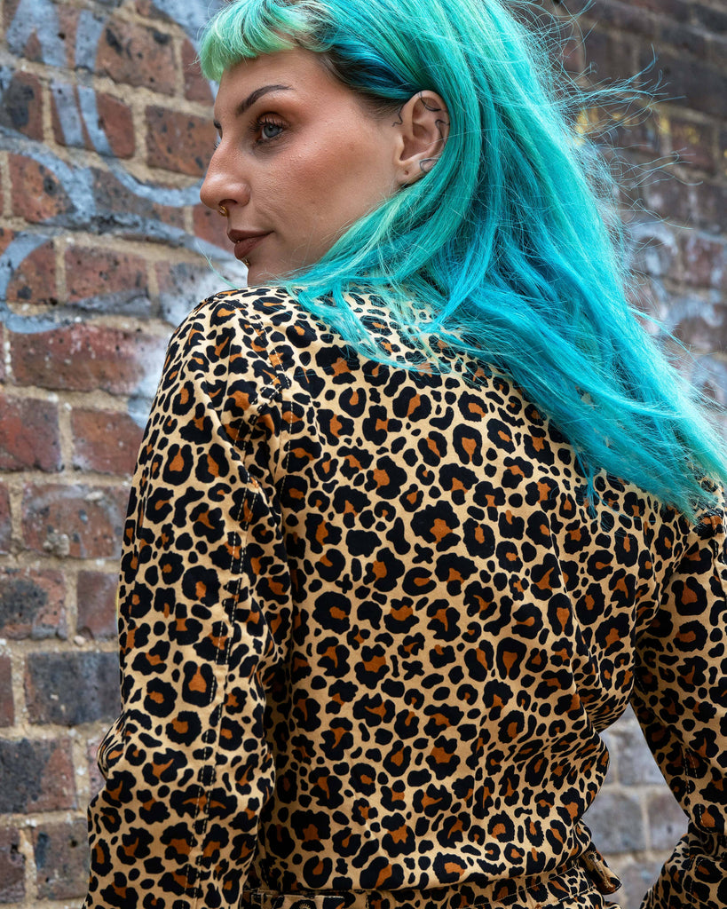 Classic Leopard Print Boiler Suit