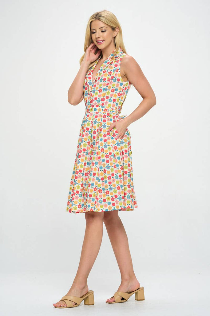 Dutch Delight Cotton Dress
