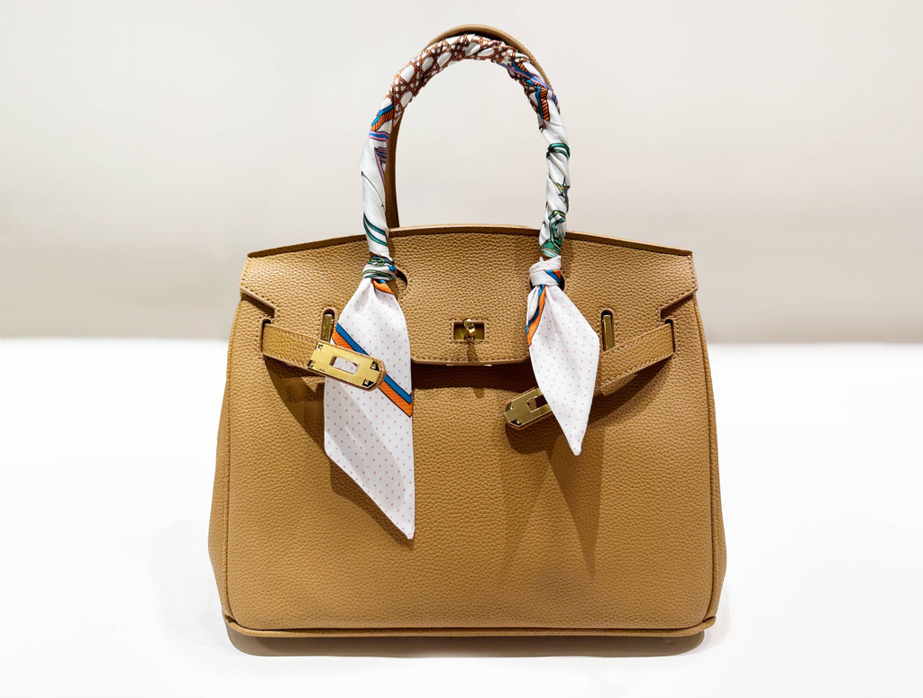 Bicycle Printed Twilly Scarf
: White