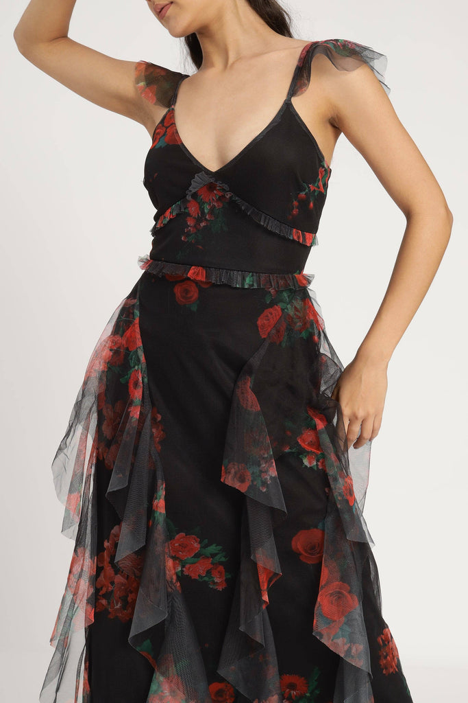 Femme Fatale Maxi Dress