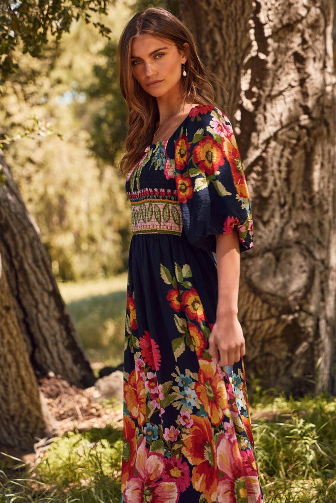 Floral Harvet Maxi Dress