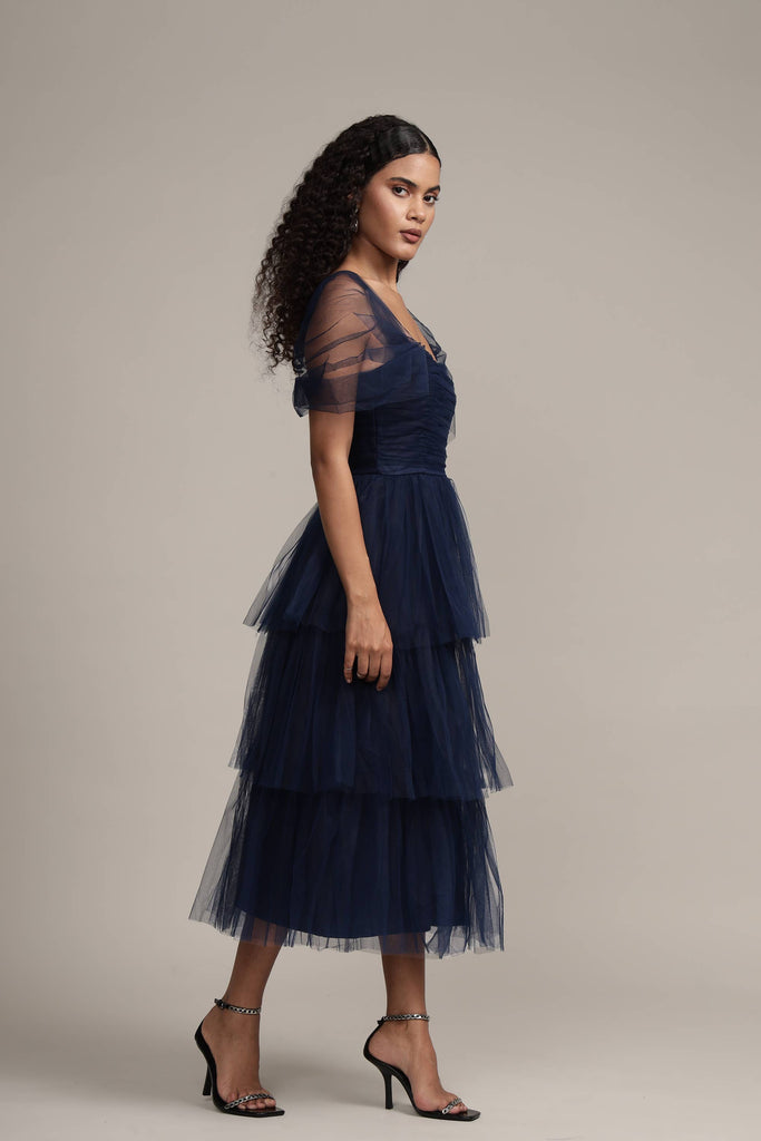 Twilight Tulle Midi Dress