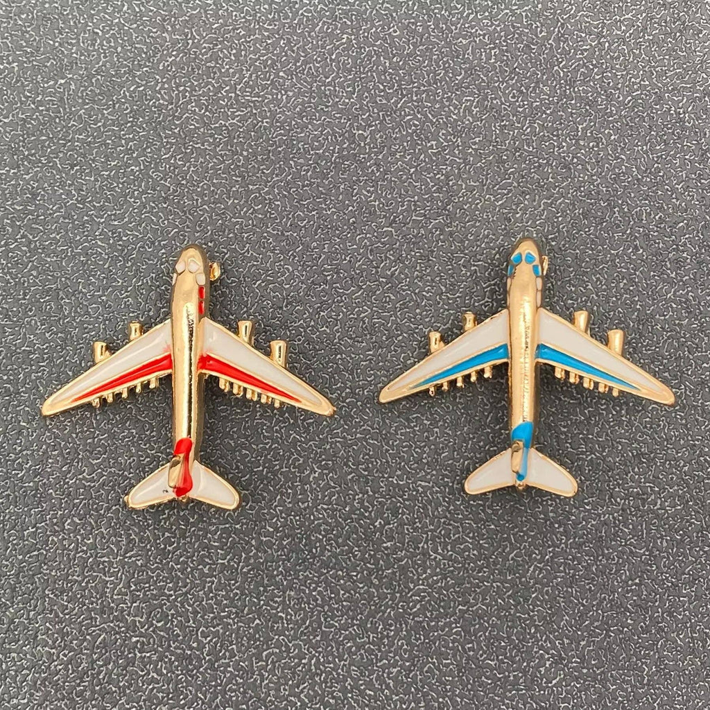 Tiny Plane Brooch