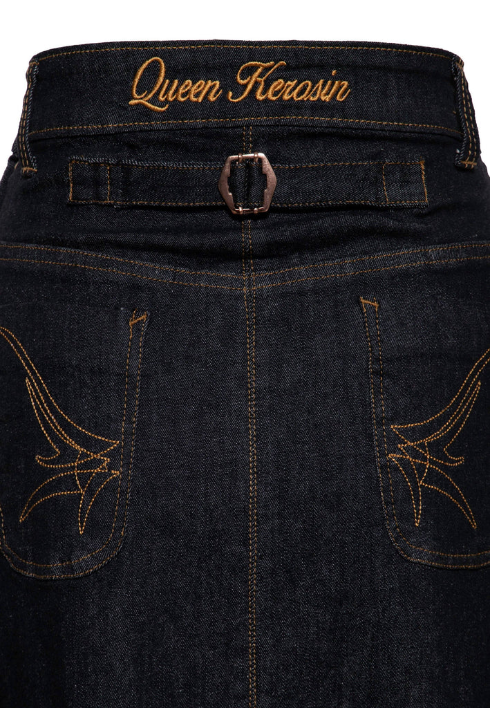 Rock Denim Western Skirt