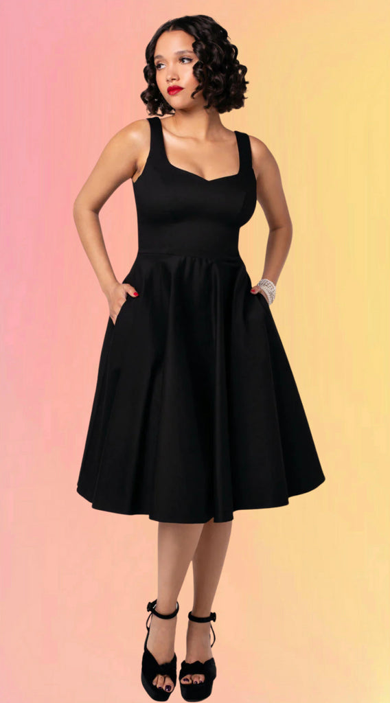 Black Betty Swing Dress