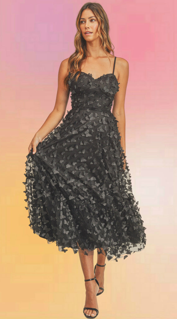 Raven All A-Flutter Dress