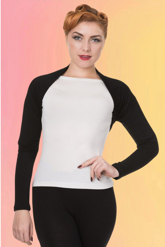 Folded Shrug : Black