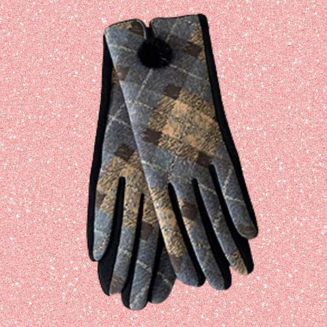 Blue Vintage Paid Gloves