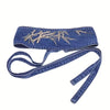Vintage Denim Obi Belt
