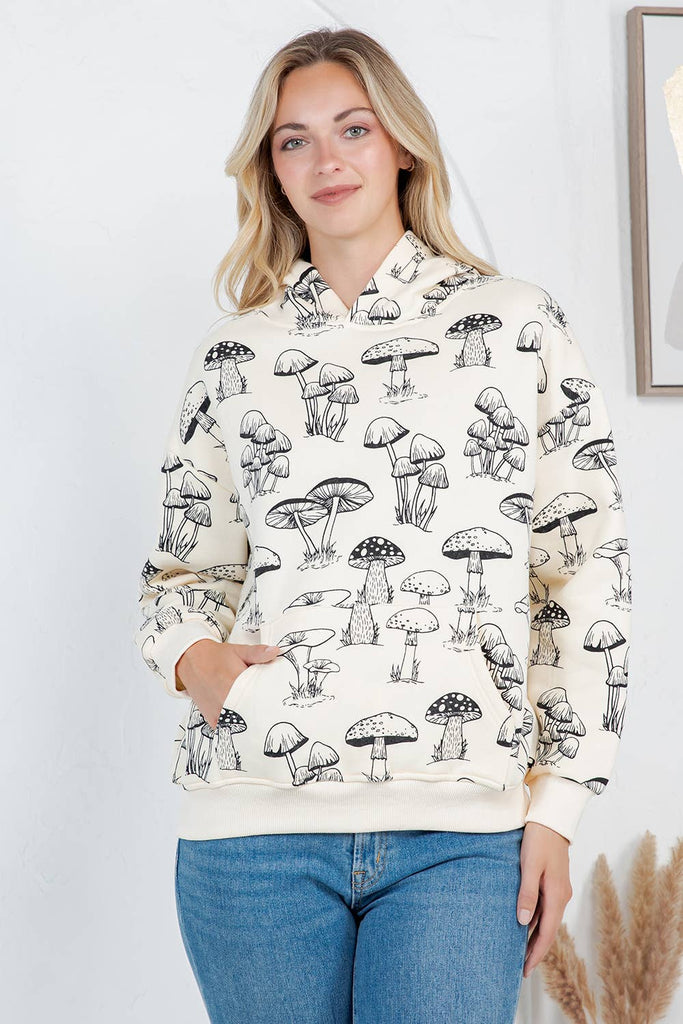 Mushroom For You In My Heart Hoodie