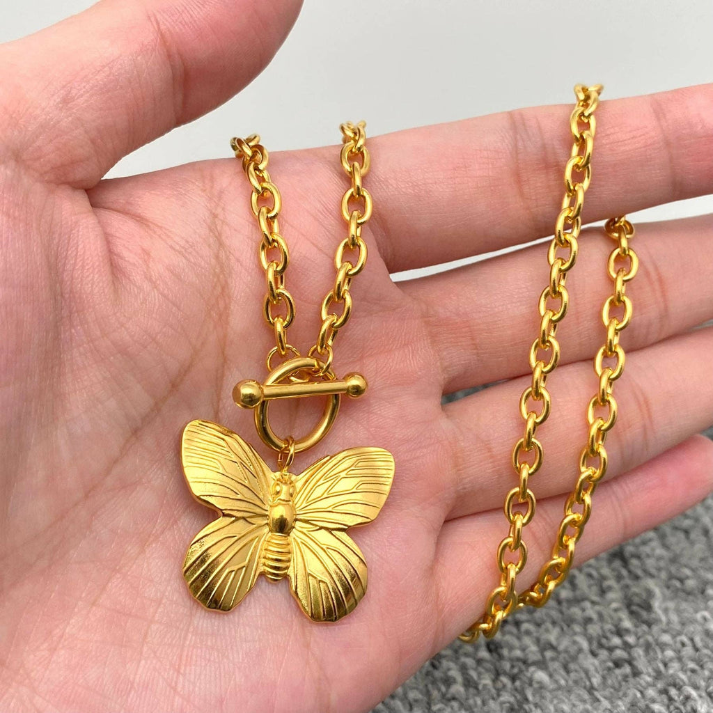 Butterfly Charm Necklace