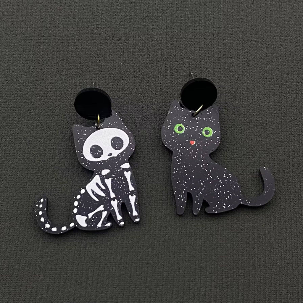 Electric Cat Earrings