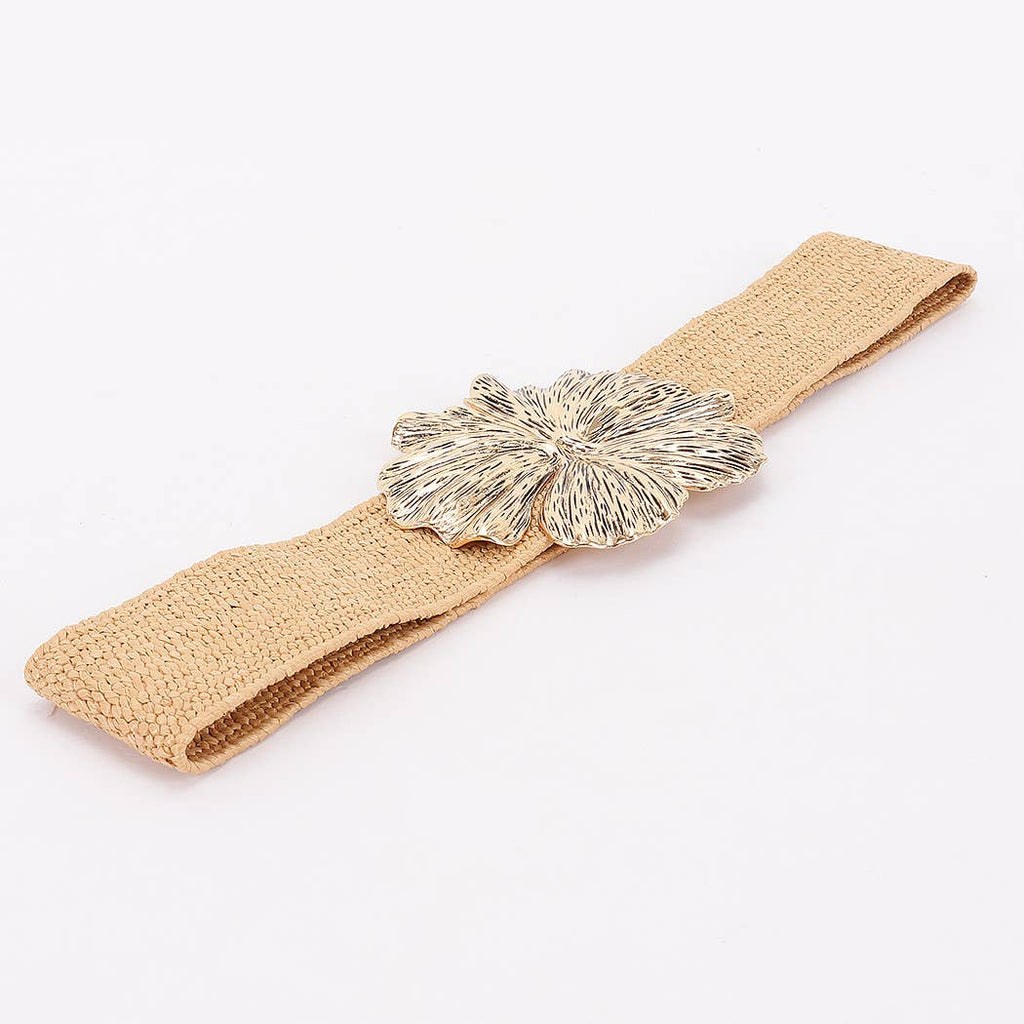 Mint Metal Gingko Buckle Belt