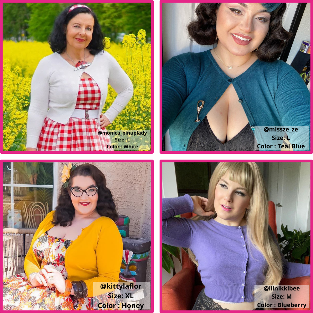 Long Sleeve Crewneck Cardi: Peacock