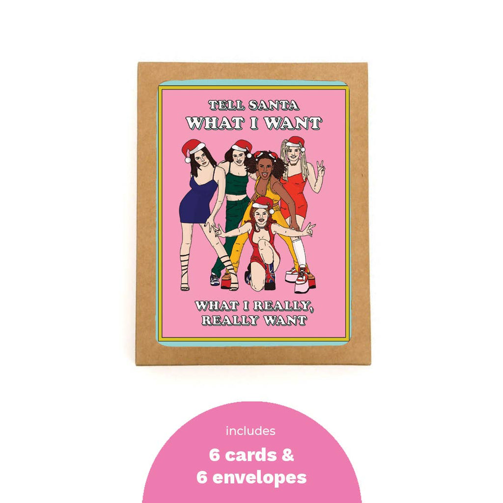 Spice Girls Christmas Card