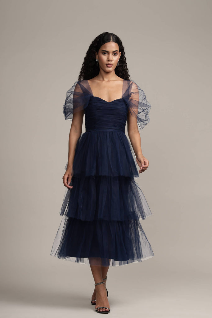Twilight Tulle Midi Dress