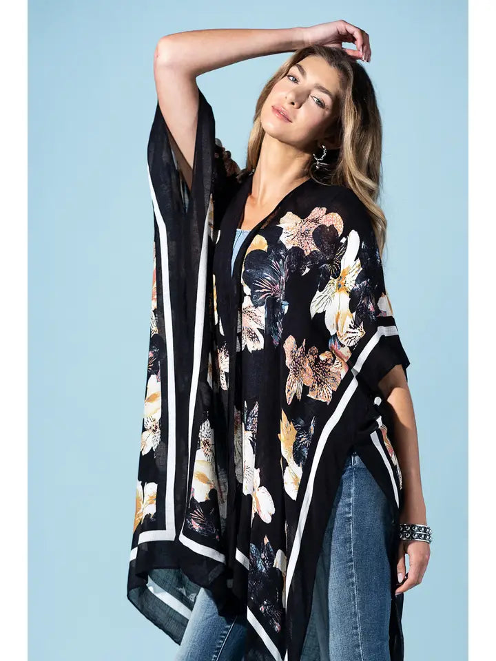 Moon Lit Love Kimono