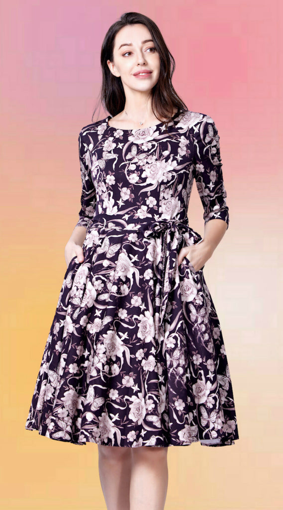 Classic Romance Swing Dress