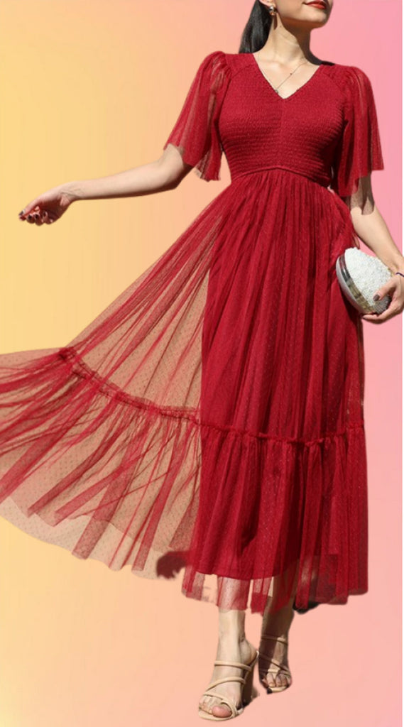 Crimson Cutie Dress