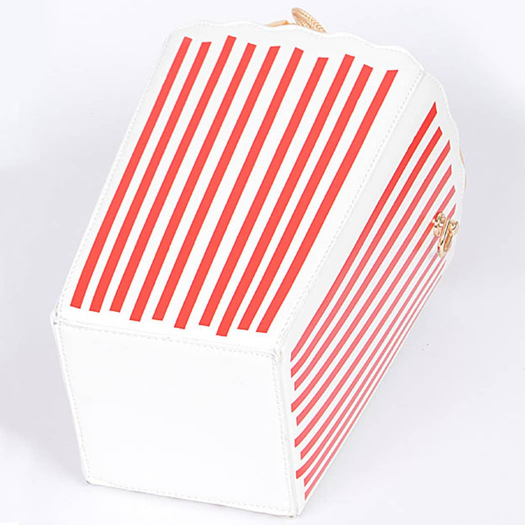 Popcorn Designed Clutch: Black