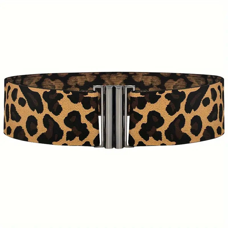 Leopard Elastic Belts