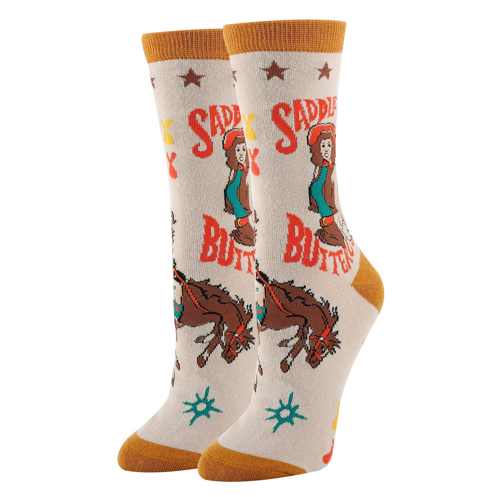 Saddle Up Western Fun Socks