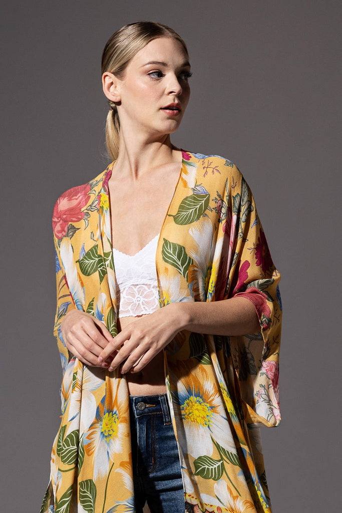 Butter Rose Kimono