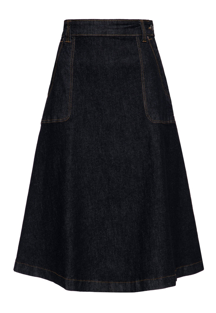 Rock Denim Western Skirt