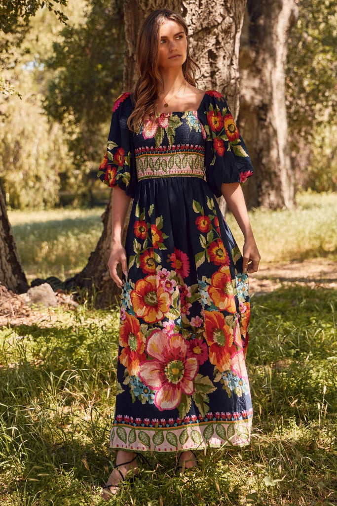 Floral Harvet Maxi Dress