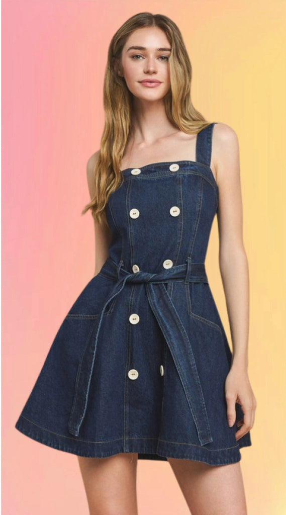 Denim Mini Jumper