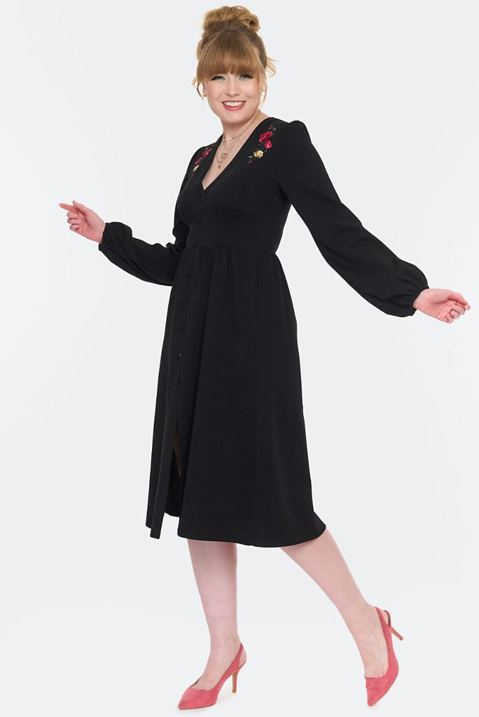 French Rose Lilian Dress