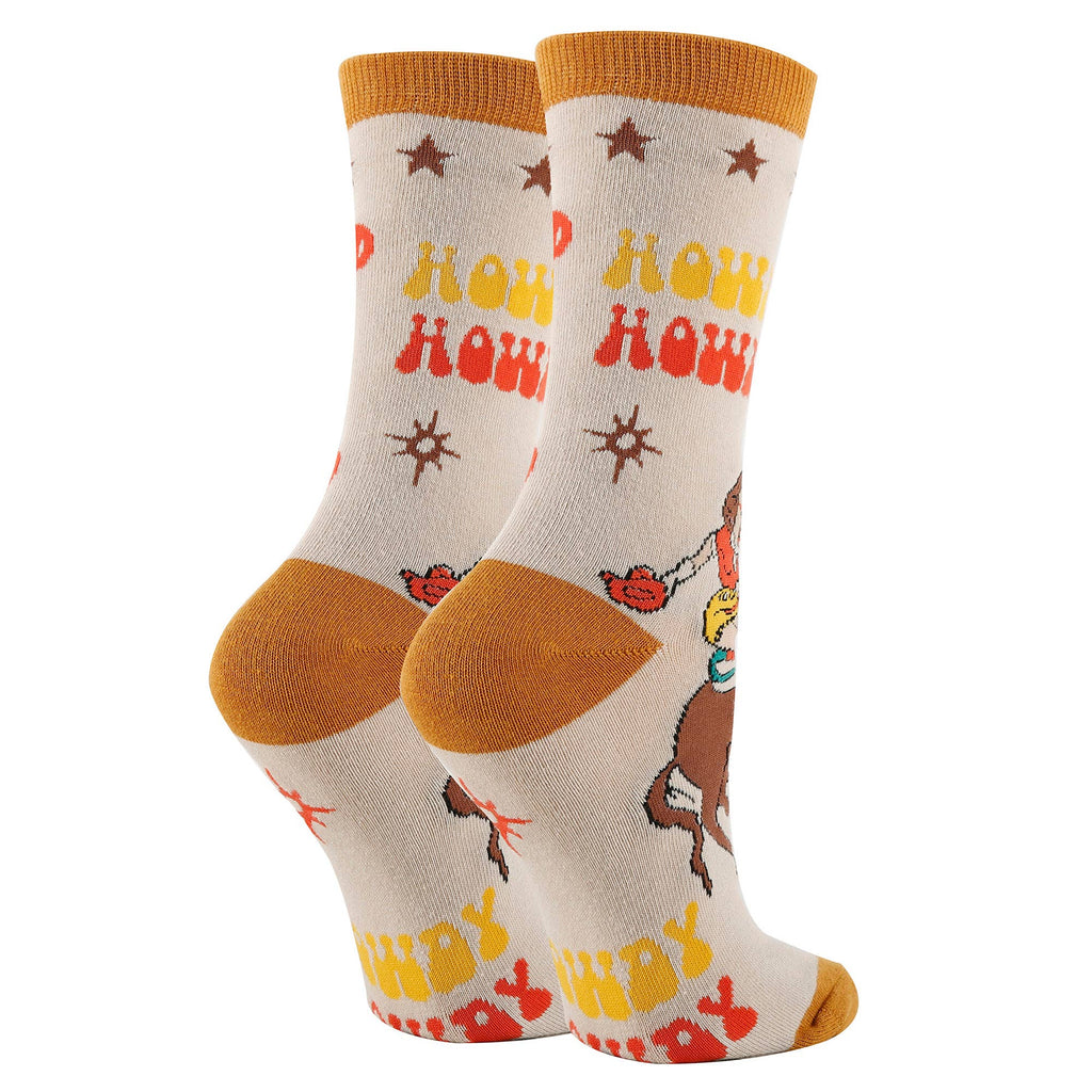 Saddle Up Western Fun Socks