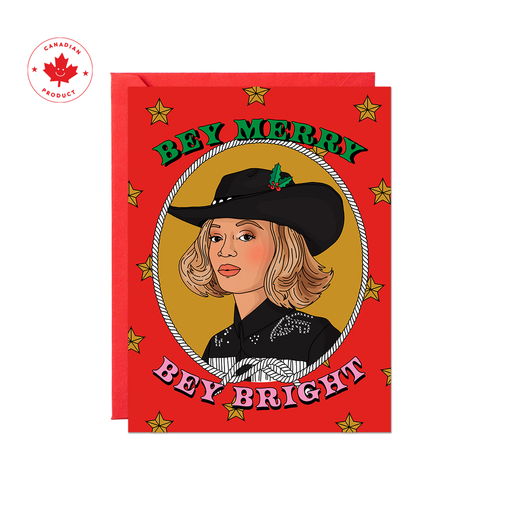 Bey Merry Beyonce Christmas Card