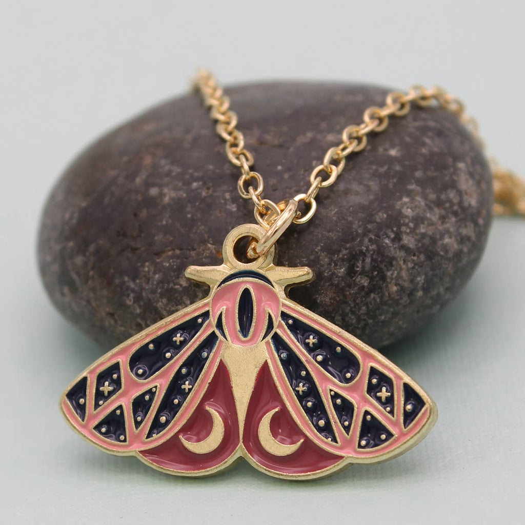 Mystical Moth Necklace