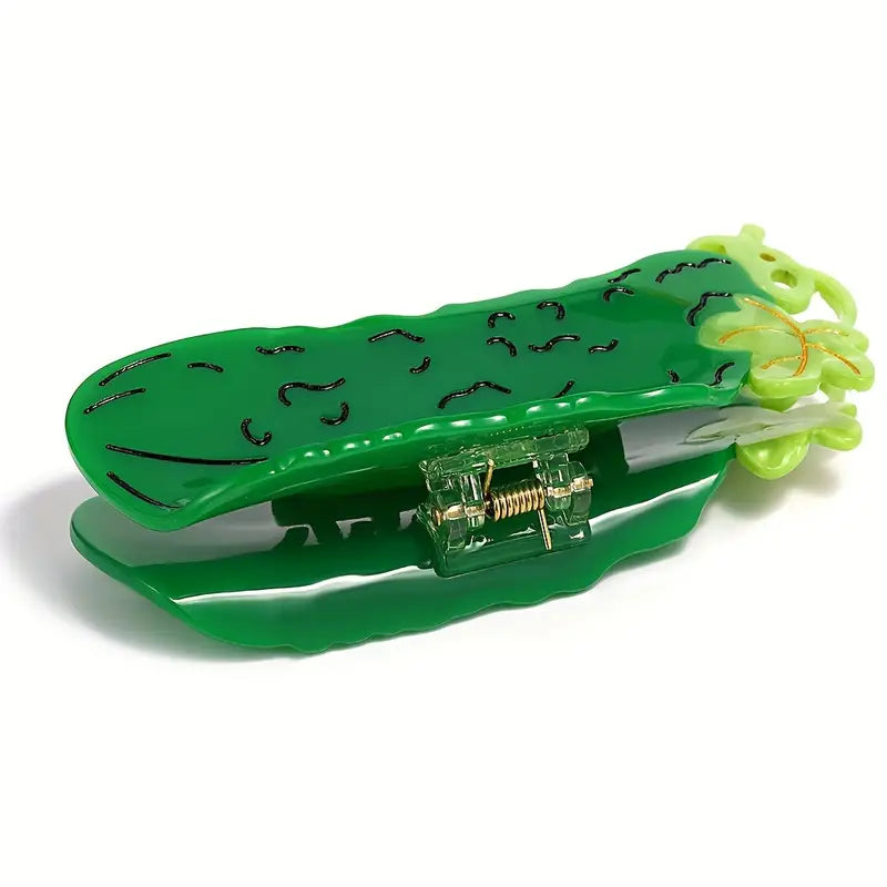 Pickle Party Hair Claw