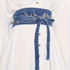Vintage Denim Obi Belt