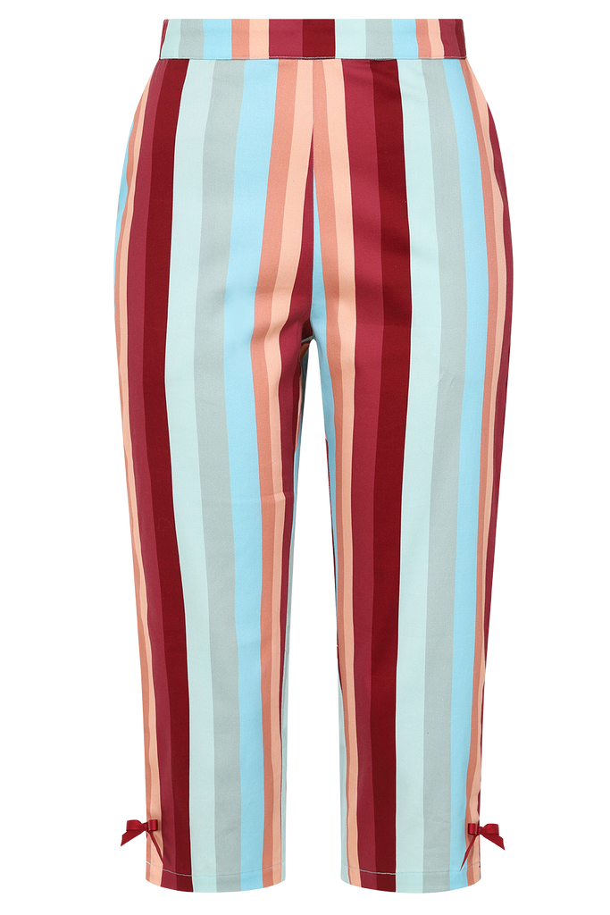 Lolipop Stripes Capri Pants
