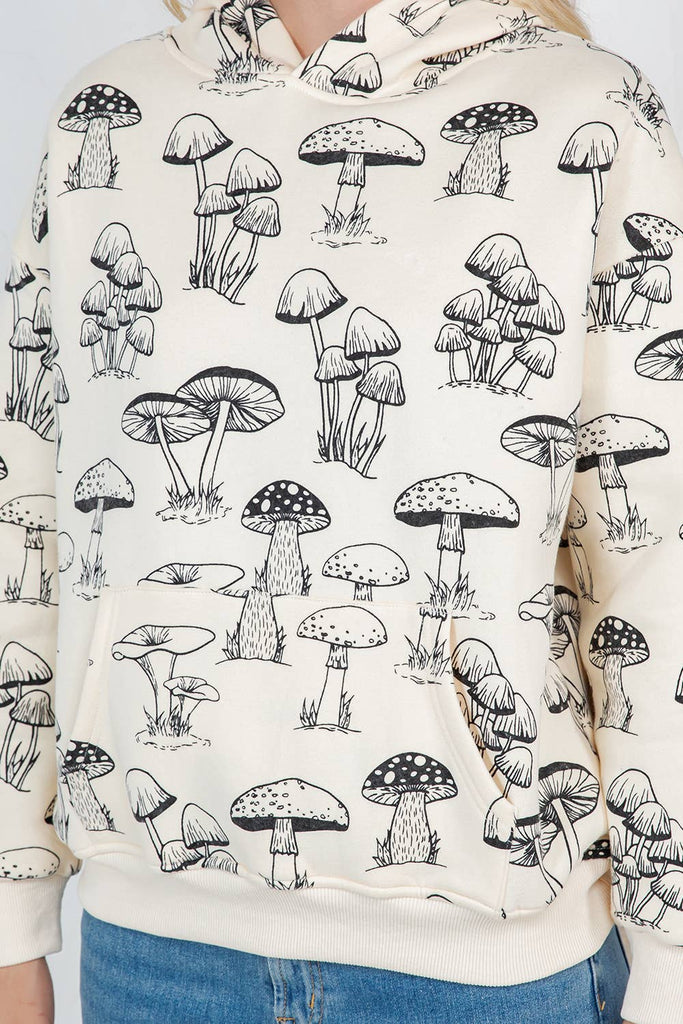 Mushroom For You In My Heart Hoodie
