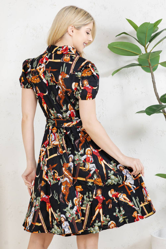 Cowgirl Cuties Cotton Dress
