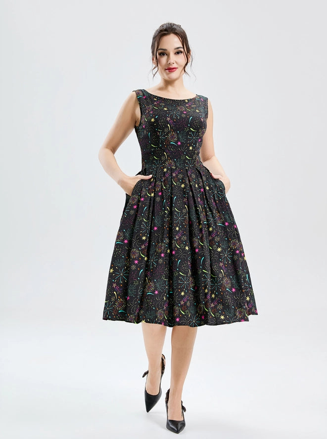 Electric Sky Fireworks Dress