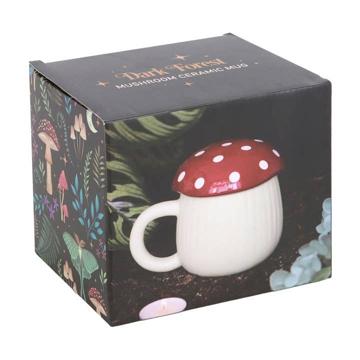 Mushroom Shaped Ceramic Mug