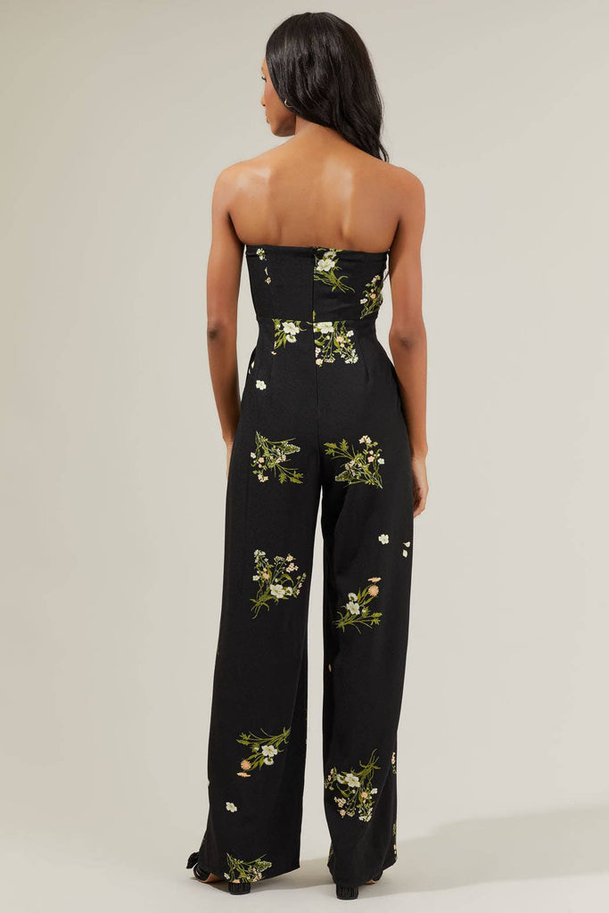 Bow And Bouquet Jumpsuit