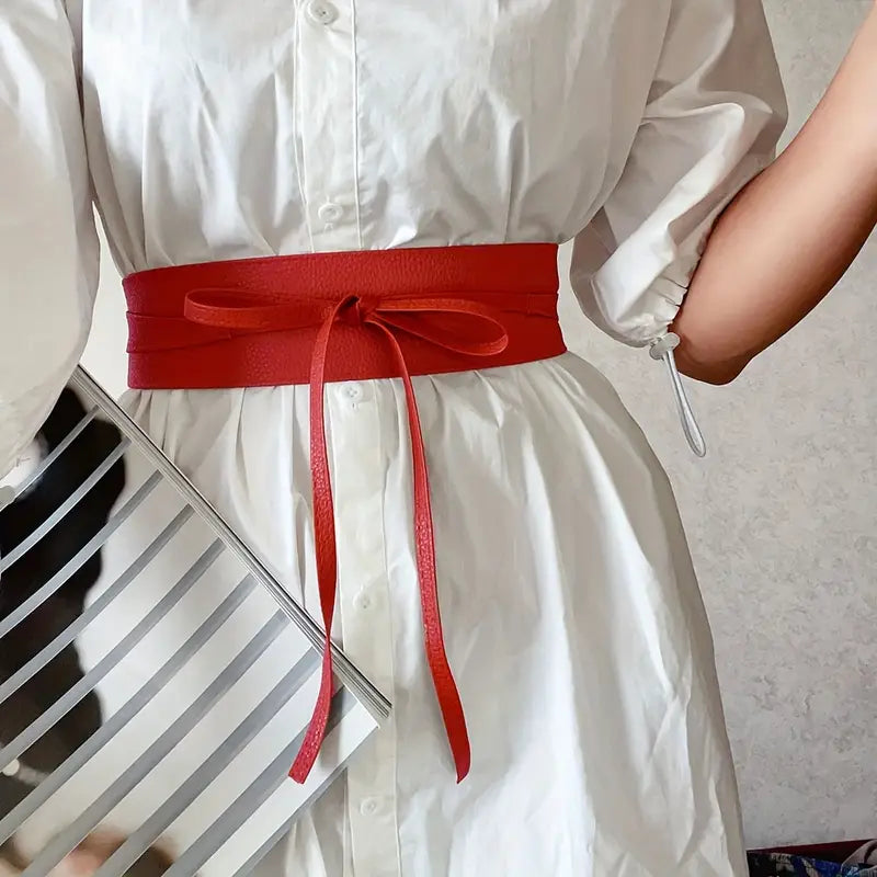 Obi Belt: Red