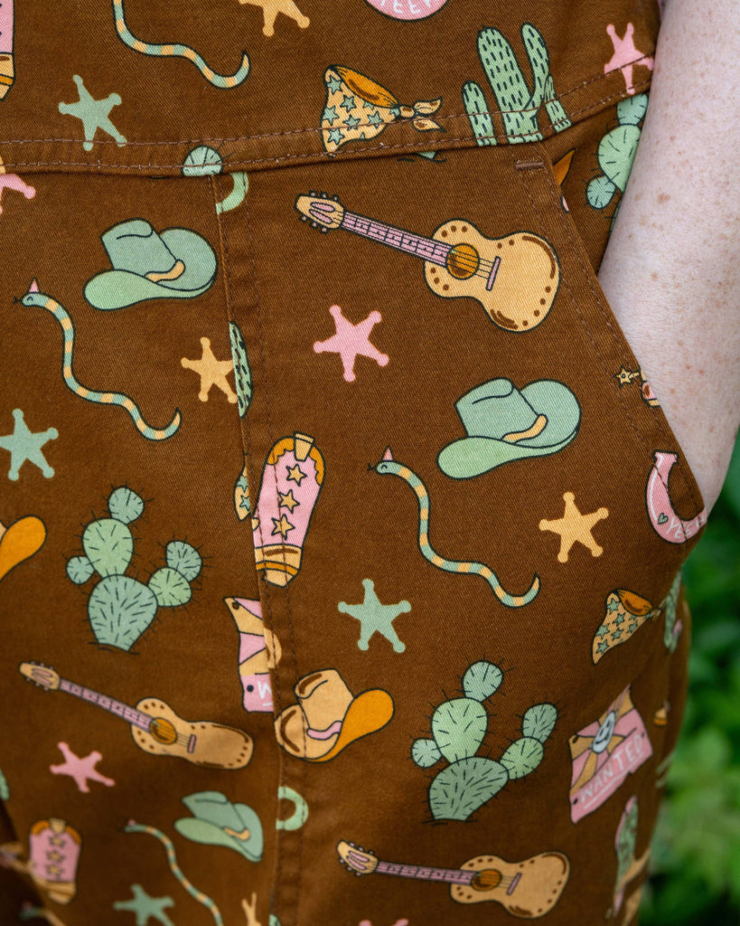 Cowboy Cutie Stretch Dungarees