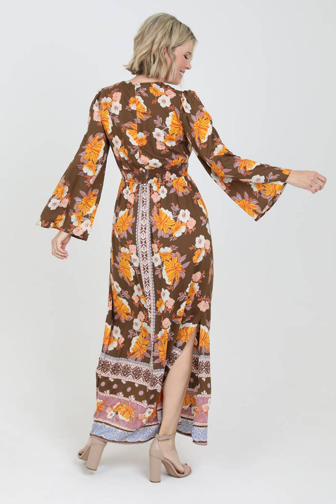 Retro Romp Boho Maxi Dress
