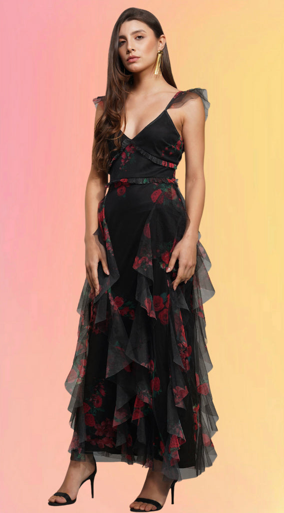 Femme Fatale Maxi Dress