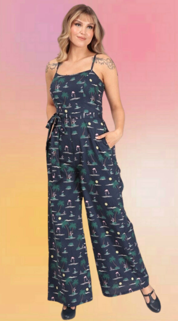 Flamingo Club Summer Jumpsuit