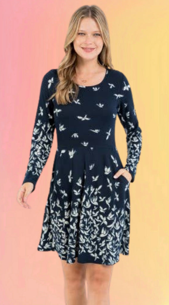 Flock Of Seagulls Sweater Dress
