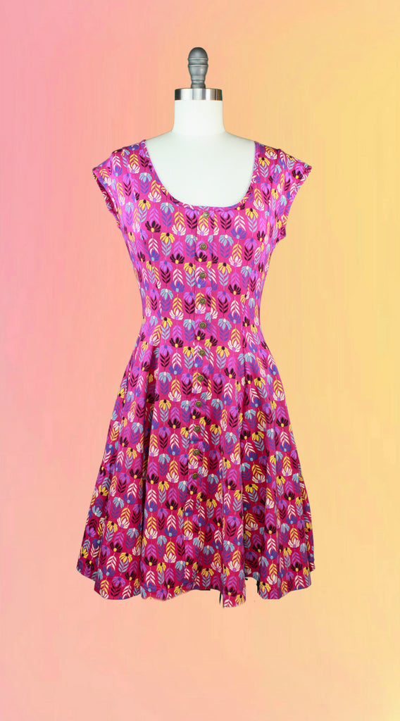 Florentina Fuchsia Dress
